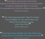 Csúszásmentes Pilates Reformer törölköző - Kép 3