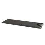 Lapos platformszőnyeg, fekete - sarokvédők nélkül
