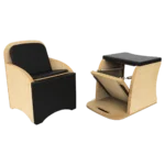 Wunda szék - Balti Nyírfa Fekete